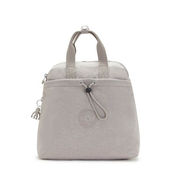 Kipling Goyo Medium Tote Backpacks Grey Gris | CA 1583QM